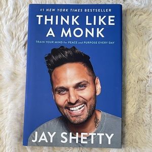 THINK LIKE A MONK by JAY SHETTY (HARD COVER BOOK)